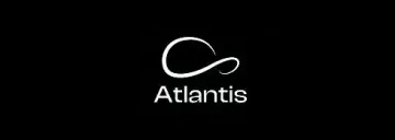 Logo Atlantis Logo Atlantis na czarnym tle