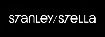 Logo Stanley/Stella Logo marki Stanley/Stella na czarnym tle.