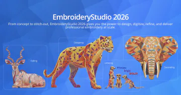 Wilcom EmbroideryStudio 2026 – RAVEN Wilcom EmbroideryStudio 2026 – RAVEN