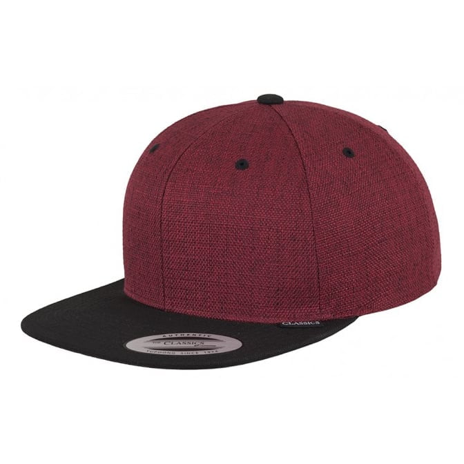 Czapka Snapback dwukolorowa Melange