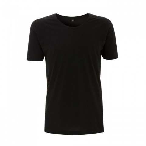 BL - Black - T-shirt Unisex Scooped Neck N21